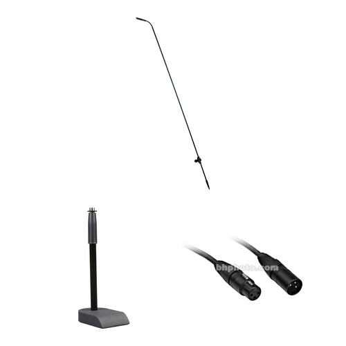 Audix MB5055 MicroBoom System 50" Gooseneck High-Output Condenser Microphone Kit (Black, Cardioid)