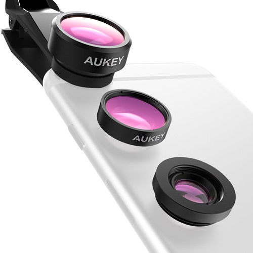 AUKEY Macro Wide 3 In 1 Lens For iPhone/Android
