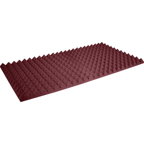 Auralex Studiofoam Pyramids (Burgundy, 6-Pack)