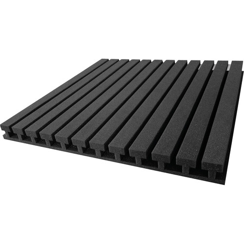 Auralex StudioFoam T 2 x 2' Acoustic Absorption Panel (Charcoal, Set of 12)