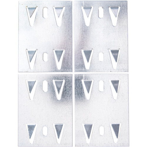 Auralex 1" Impaling Clip Flat / 4-Prong Style (4-Pack)