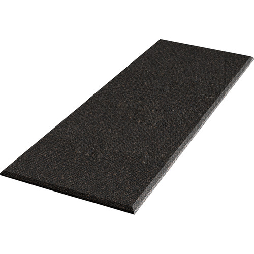 Auralex ProPanel Fabric Wrapped Acoustical Absorption Panel and Cloud Mount (2" x 2' x 4', Beveled, Obsidian)