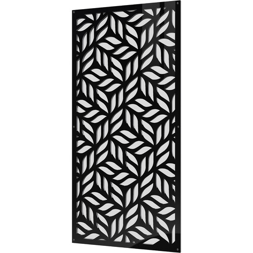 Auralex Fusion Breath Acoustical Tuning Faceplate (Black, 24 x 48")