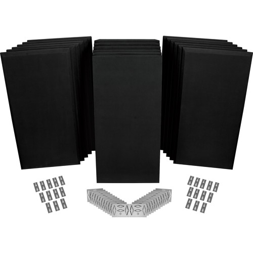 Auralex 40th Anniversary ProPanel ProKit-2 (SonoSuede, Black)
