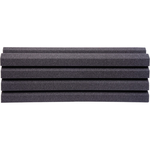 Auralex WaveCave Royale Studiofoam Absorption Panels (4-Pack, 12 x 24", Charcoal)