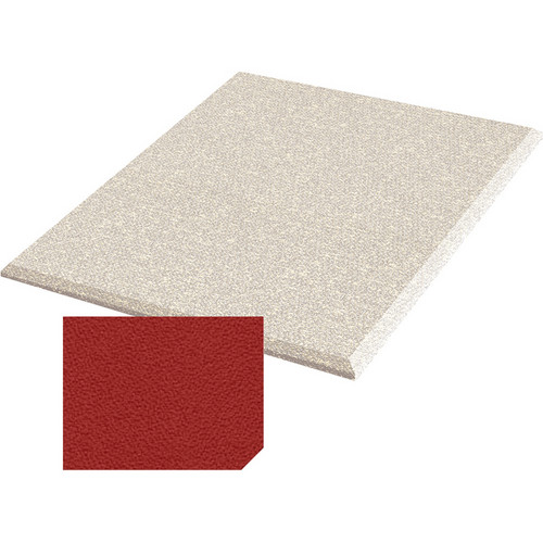 Auralex ProPanel Fabric-Wrapped Acoustical Absorption Panel (1" x 2' x 2', Straight, Poppy)