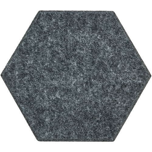 Auray Hexagonal Acoustic Panels (Black Marbled, 12-Pack)