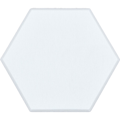 Auray Hexagonal Acoustic Panels (White, 12-Pack)
