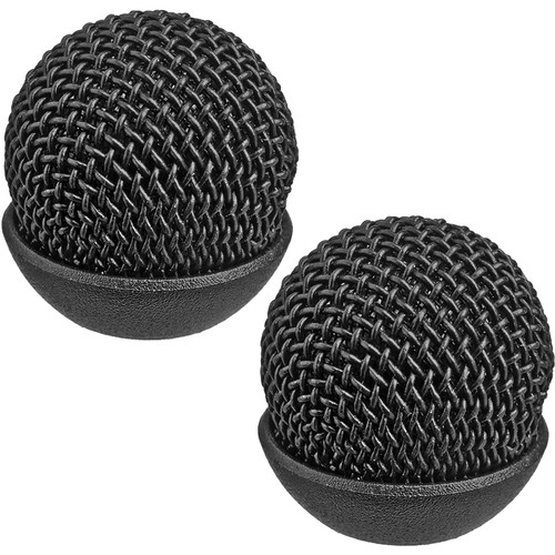 Auray Metal Windscreen for ECM-77 Lavalier Microphone (2-Pack)