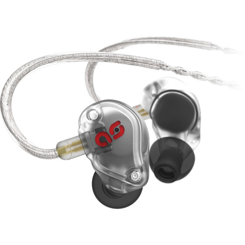 AURISONICS ASG-1.5 Noise Isolating In-Ear Headphones (Frosted Clear)