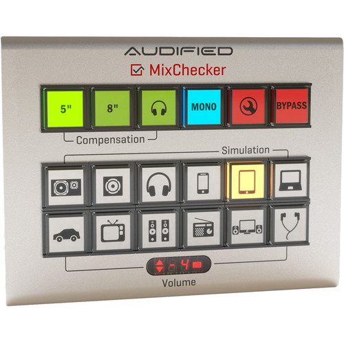 AUDIFIED MixChecker 1.1 - Monitor Simulation Plug-In (Download)