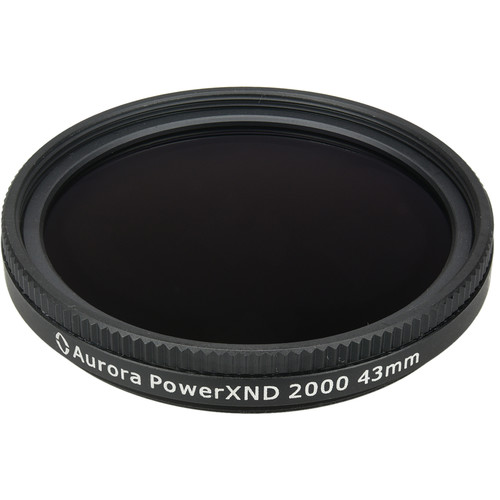 Aurora-Aperture 43mm PowerXND 2000 Variable Neutral Density 1.2 to 3.3 Filter (4 to 11 Stops)