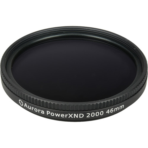 Aurora-Aperture 46mm PowerXND 2000 Variable Neutral Density 1.2 to 3.3 Filter (4 to 11 Stops)