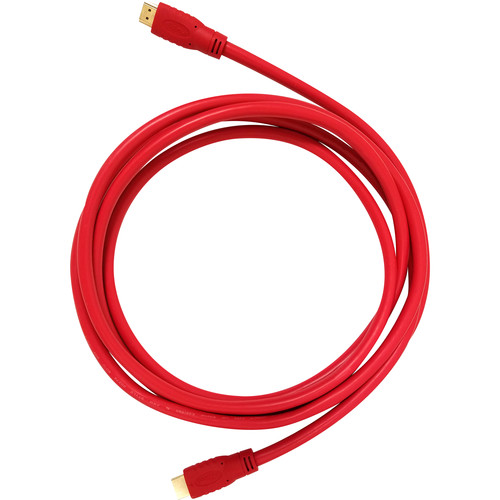 Aurora Multimedia HDMI 2.0a 18Gbps Cable (3.3', Red)