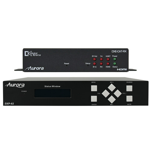 Aurora Multimedia DXP-62K-1 Scaler/Switcher and HDBaseT Receiver Kit