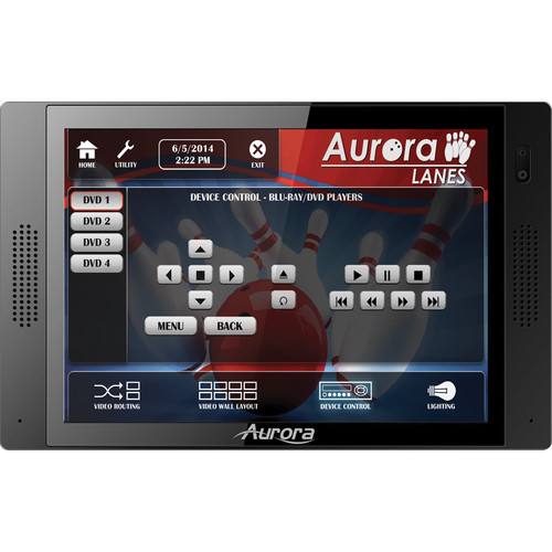 Aurora Multimedia QXT-700 7" In-Wall Touch Panel Controller (Black)