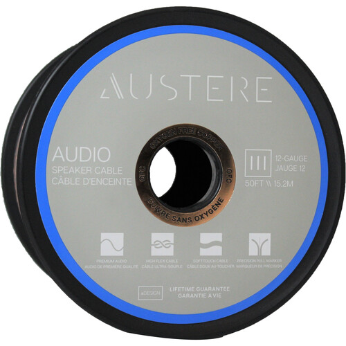 Austere III Series Speaker Cable (12 AWG, 50')