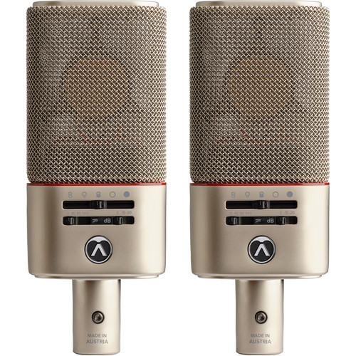 Austrian Audio OC818 Live Set Large-Diaphragm Multipattern Condenser Microphone (Matched Pair)