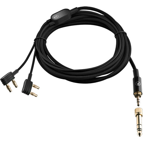 Austrian Audio TCCJ3m Dual-Banana Plug to 3.5mm TRS Audio Cable Adapter (9.8')