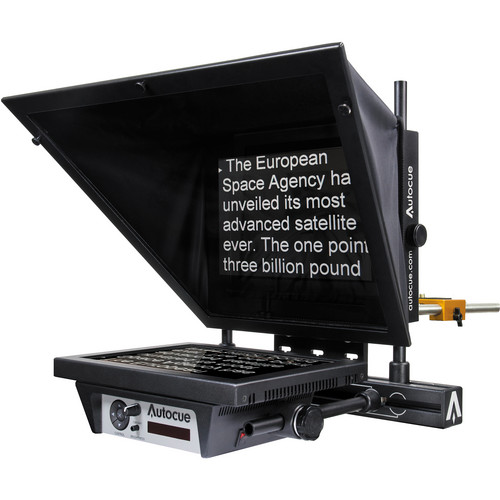 AutocueQTV MSP12 Master Series 12" Prompter with Folding Hood & Case