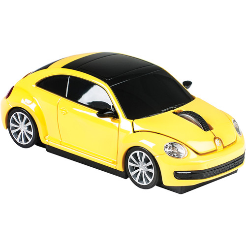 Automouse VW The Beetle 2.4 GHz Wireless Mouse 95911W-YELLOW B&H