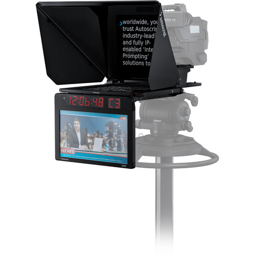 Autoscript Epic-IP 15" Prompt Monitor with VITC Support and Integrated 15" Talent Monitor Kit