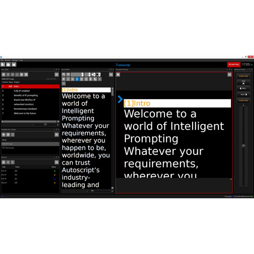 Autoscript WinPlus-IP Studio Prompting Software Application (Electronic Download)