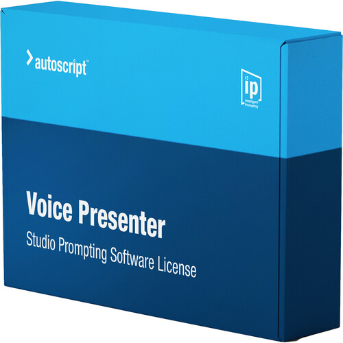 Autoscript Voice Presenter License for WinPlus-IP Studio Prompting Software (Download)