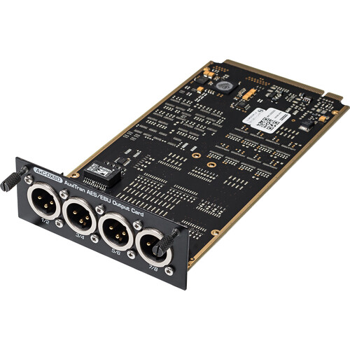 AuviTran AxC-DX8O Interface Card with 4 Stereo AES/EBU Digital Outputs for Audio ToolBox