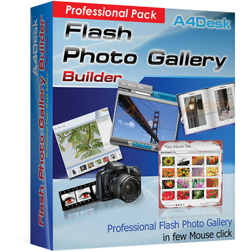Avanquest A4Desk Flash Gallery Builder - Professional Pack for Windows