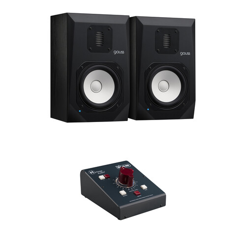 Avantone Pro Gauss 7 2-Way Powered Reference Monitors Kit with Monitor Controller (Pair)