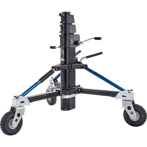 Avenger Banshee Wind-Up Stand with Wheels (Black, 11.1')