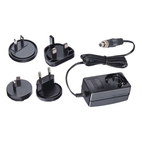 Avenview International Power Supply with EU, UK, & US Plugs (5V, 2.6A)