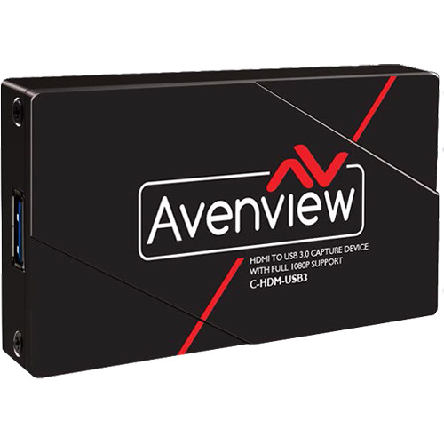 Avenview HDMI to USB 3.1 Gen 1 Capture with Full HD 1080p Support