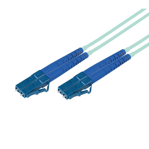 Avenview 50/125µm Fiber Optic Multimode Duplex LC to LC 10Gb OM3 Cable (66')