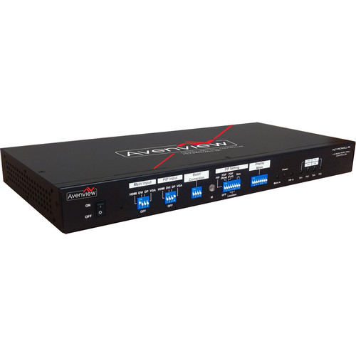 Avenview Three-Input / Quad Output 4K Video Wall Processor