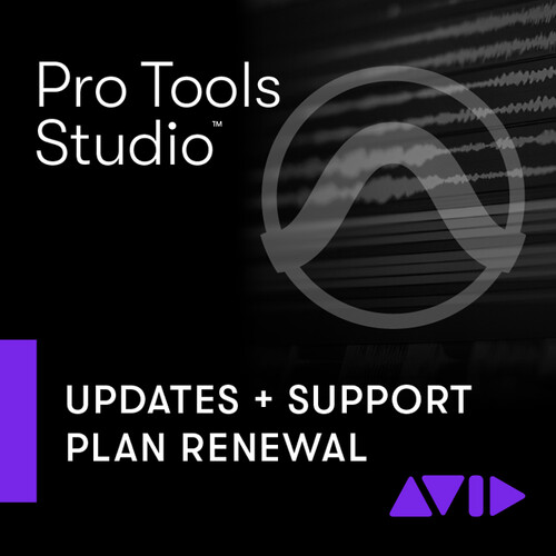 Avid Pro Tools Studio Perpetual License Upgrade 1-Year Updates and Support Plan (Retail, Download)