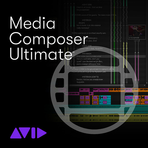 Avid Media Composer Ultimate (1-Year Subscription, Educational, Download)