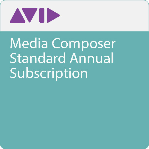 Avid Media Composer Standard (1-Year Subscription, Download)