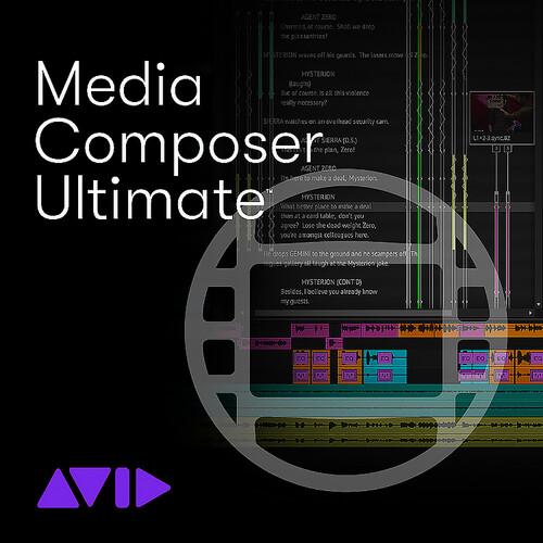 Avid Media Composer Ultimate (1-Year Subscription, Renewal, Education, per Seat, Download)