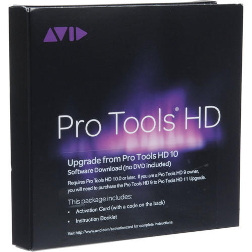Avid Pro Tools HD 11 - Professional Audio Software (Upgrade - Activation Card)