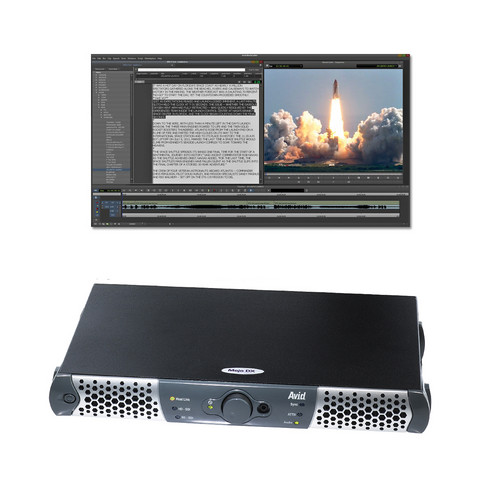 Avid NewsCutter 11 Editing Software with Mojo DX I/O Device