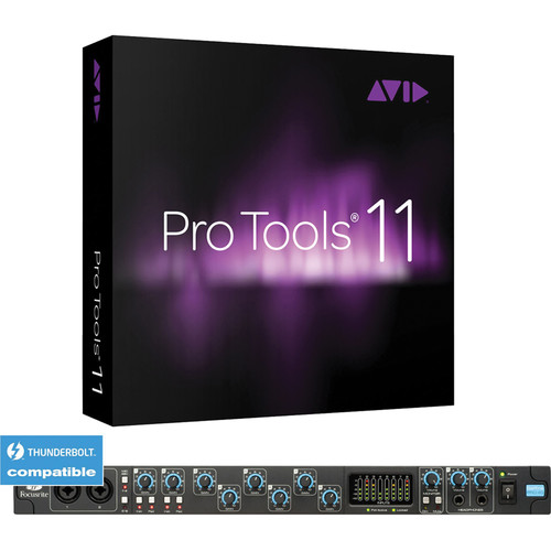 Avid Pro Tools 11 + Saffire Pro 40 Software/Interface Bundle