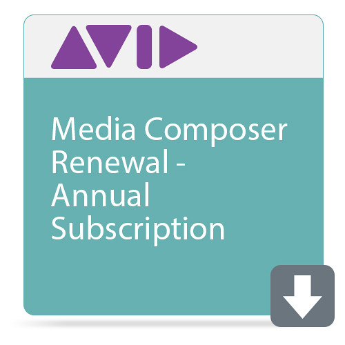 Avid Media Composer Renewal (Annual Subscription)