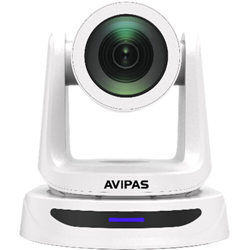 AViPAS AV-2010 USB/IP PTZ Camera with 20x Optical Zoom & PoE+ (White)