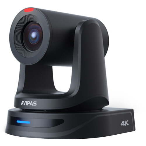 AViPAS AV-2040 HDMI/3G-SDI/IP/USB Auto Tracking UHD 4K 20x PTZ Camera with Tally (Black)
