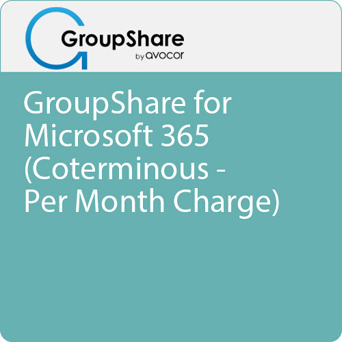 Avocor GroupShare License for Microsoft 365 (1-Month Subscription)