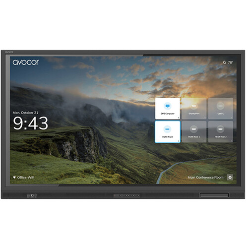Avocor AVE-5530 E Series 55" 4K LED Commercial Interactive Touchscreen Display