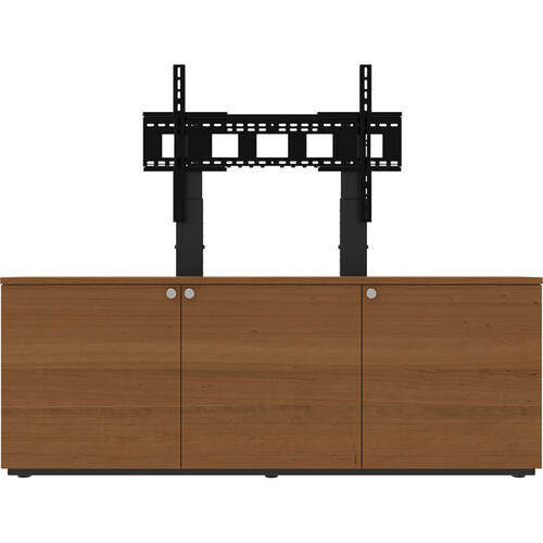 iCartTX Thin 3-Bay Credenza for Single Display (TAA Compliant)