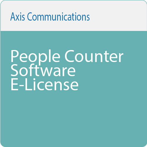 Axis Communications People Counter Software E-License